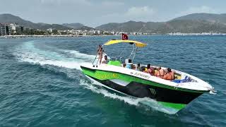 900 HP SPEED BOAT LETS GO TO EXAMINE the HOLIDAY CITY PARADİSE MARMARİS TÜRKİYE [upl. by Hogen]