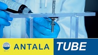 Aplicación del adhesivo anaeróbico Permabond A 126  Antala Tube [upl. by Sophy]