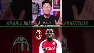 COLPO MILAN A CENTROCAMPO 🤩​ shorts calcio calciomercato acmilan [upl. by Ninnette]