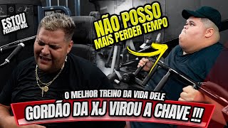 GORDÃO DA XJ VIROU A CHAVE MELHOR TREINO DE SUA VIDA [upl. by Odnuges]