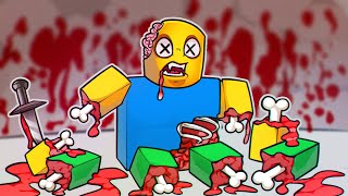 I FINALLY Found the BLOODIEST Roblox Game [upl. by Enilamme]