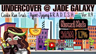 CROBUNDERCOVER AT JADE GALAXYCOOKIE RUN TRIALSAGENT JJAJANG amp RADISHNORMAL565M17 [upl. by Daniell270]