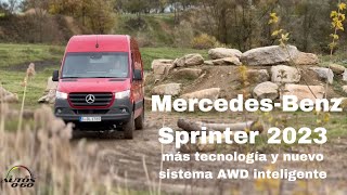 MercedesBenz Sprinter 2023 más tecnología y nuevo sistema AWD inteligente [upl. by German772]