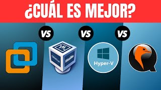 VMware vs Virtualbox vs Hyperv vs Qemu  ¿CUÁL ES MEJOR [upl. by Nonah]