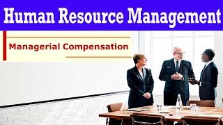 HR Management Understanding Managerial compensation [upl. by Kloster]