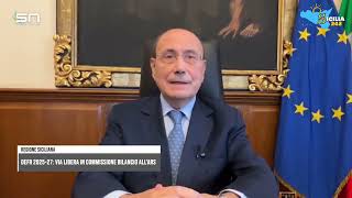 Regione Siciliana Defr 20252027 via libera in commissione Bilancio allArs [upl. by Alleuqram]