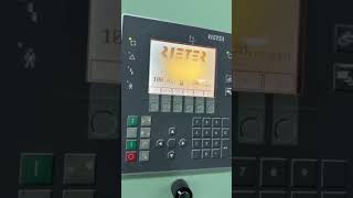 Textile machinery Rieter gas spinning R923 [upl. by Neelya925]