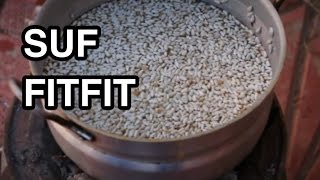 የሱፍ ፍትፍትና መጠጥ  Ethiopian Suf Fit Fit Recipe  Fitfit Injera [upl. by Bord800]