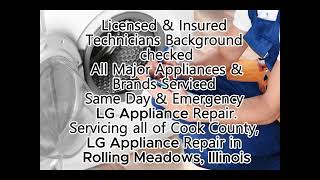 LG Repair Rolling Meadows IL 7733123383 [upl. by Alcot]