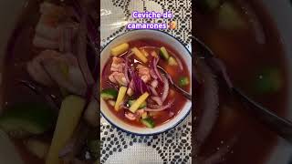 Ceviche de camarones comidasrapidasyfacilesdehacer antojod regionalmexicano [upl. by Neetsirk]