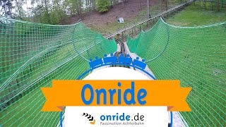 Rodelbahn  Bodenwerder  Wiegand  Alpinecoaster  POV [upl. by Dnilazor]