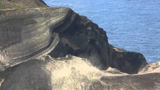 Capelinhos on Faial new land created by the 1957 submarine eruption [upl. by Robet]