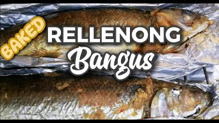 Baked Rellenong Bangus Recipe Kravez Foodie [upl. by Heiner752]