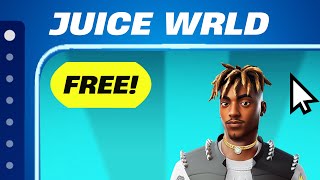 Fortnite’s FREE Juice WRLD Skin REVEALED [upl. by Ahsenac800]