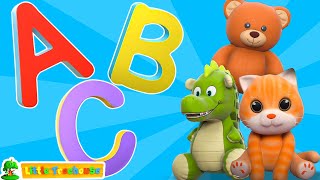 Phonics Song with Animals  A for Alligator  ABC Alphabet Songs with Sounds for Children [upl. by Yajet878]