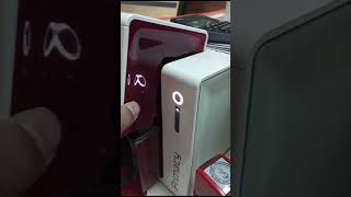 Evolis primacy id card printer card feeder problem [upl. by Leveridge]