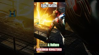 SpiderMan No Way Home  Vulture amp Electro Fight [upl. by Gottwald677]