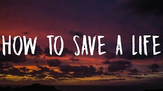 The Fray  How To Save A Life Lyrics quotWhere Did I Go Wrong I Lost A Friendquot [upl. by Akilam798]