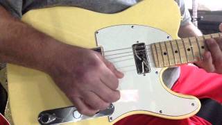 American standardFender Telecaster loaded with a mini hum bucker [upl. by Gierk]