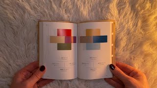 ASMR Dictionary of Color Combinations [upl. by Lowe]