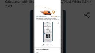 Texas Instruments TINspire CX II Color Graphing Calculator with Student Software PCMac [upl. by Riggs]