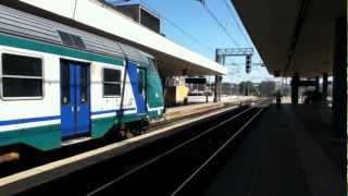 treno regionale in partenza da pescara cle e diretto a roma termini [upl. by Llewoh]