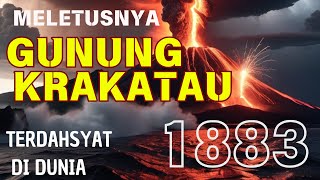 meletusnya gunung krakatau 1883 [upl. by Ttevy]