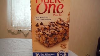 36 bars of Fiber One Challenge [upl. by Courtney]