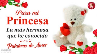 💝 Eres la mujer más hermosa y linda que he conocido 💌 Palabras de amor para mi Novia Esposa  Pareja [upl. by Onimod]