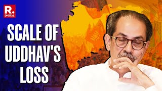 Mapping The Scale Of Uddhav Thackerays Loss In Maharashtra Elections [upl. by Canfield395]