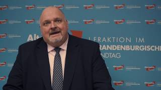 Nachbetrachtung Hauhaltsdebatte Andreas Galau AfD zur Besoldung der Beamten [upl. by Dekow]