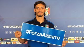 Womens EURO Manolo Gabbiadini quotForza Azzurre e forza Melaniaquot [upl. by Giah]