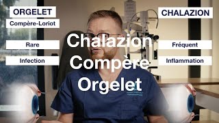 Chalazion compère orgelet  quest ce que cest   COF [upl. by Ilonka]