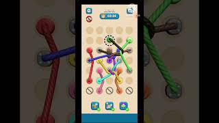 Untwisting the rope new satisfying mobile gaming videogaming viralvideo [upl. by Nali]