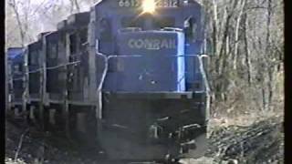 Conrail SENH on the Maybrook line at Stormville NY [upl. by Akimot]