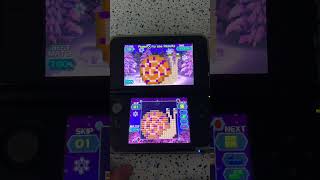 Tetris Axis “Shadow Wide” Level 10 Snail 100 Animation TetrisAxis Nintendo3DS Nostalgia [upl. by Boniface]