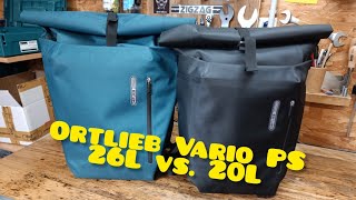 Ortlieb Vario PS  26L vs 20L Fahrradtasche oder Rucksack Teil 22 ortlieb fahrrad ebike [upl. by Jany]