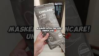 MASKER KF94 ONCARE LINK DI BIO NO218📌 masker maskerkf94 maskerkorea trending affiliate [upl. by Alex]