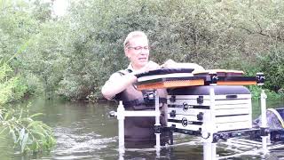 Fishing Hellesdon Mill pool with the Octbox MK24 Outrigger [upl. by Nillek355]