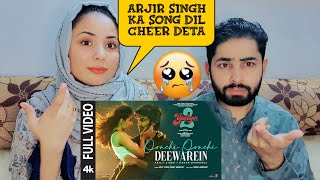 PAKISTANI REACTION ON Oonchi Oonchi Deewarein Full Video Meezaan Anaswara  Arijit Singh [upl. by Echikson]