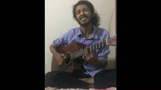 Je Chilo Drishtir Shimanay Acoustic Cover [upl. by Ennaitsirhc]