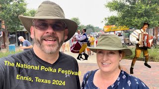 We visit the National POLKA Festival in Ennis Texas May 25 2024 [upl. by Hesky416]