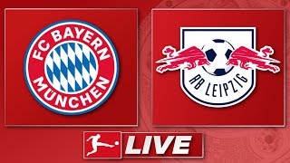 🔴 FC Bayern München  RB Leipzig  Bundesliga Topspiel 23 Spieltag  Liveradio [upl. by Thesda]