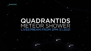 Quadrantids Meteor Shower 2021 Live Stream [upl. by Iorgos304]