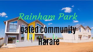 Driving to Rainham Park gated community Harare [upl. by Osana]