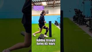 Building Strength During ACL Injury Athlete Performance Training shorts [upl. by Aggappera125]