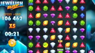 Jewelish blitz match3 game score 218225 [upl. by Yadroc]