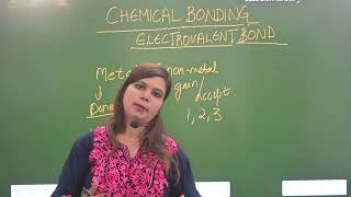 Chemical Bonding l Electrovalent Bond For Class 9th 10th 11th [upl. by Vigor]