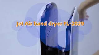 Jet air dryer hand dryer automatichanddryer bathroomfittings airdryer handdryer touchless [upl. by Adonis]