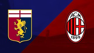 GENOA vs MILAN  SERIE A  8° Giornata  live livestream [upl. by Carmencita]